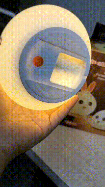 Cute Bunny Silicone Night Lamp (Rechargeable)