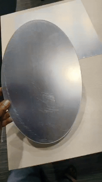 Flexible Mirror Sticker Sheet (Non‑Glass, Shatterproof)