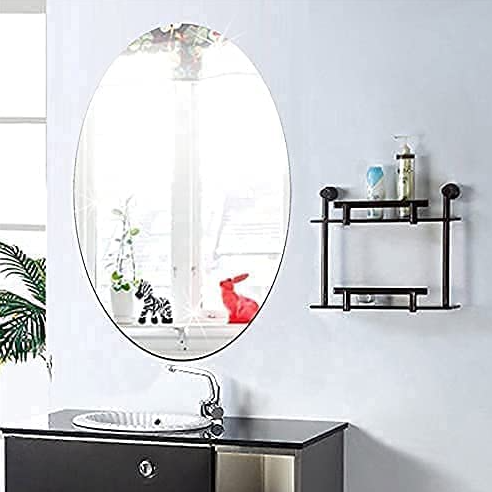 Flexible Mirror Sticker Sheet (Non‑Glass, Shatterproof)