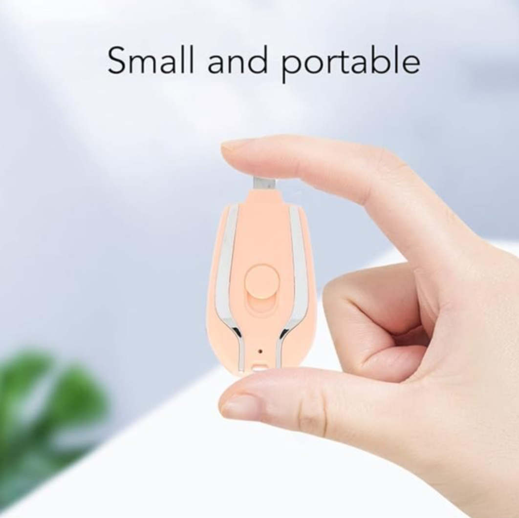 ClutchCharge™ - The Tiny Power Bank for Your Keychain
