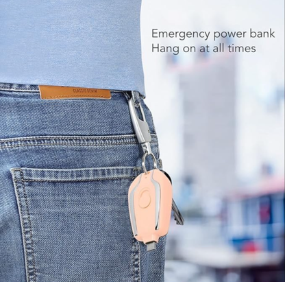 ClutchCharge™ - The Tiny Power Bank for Your Keychain